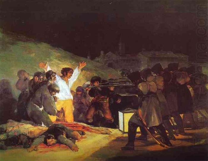 Francisco Jose de Goya The Third of May china oil painting image